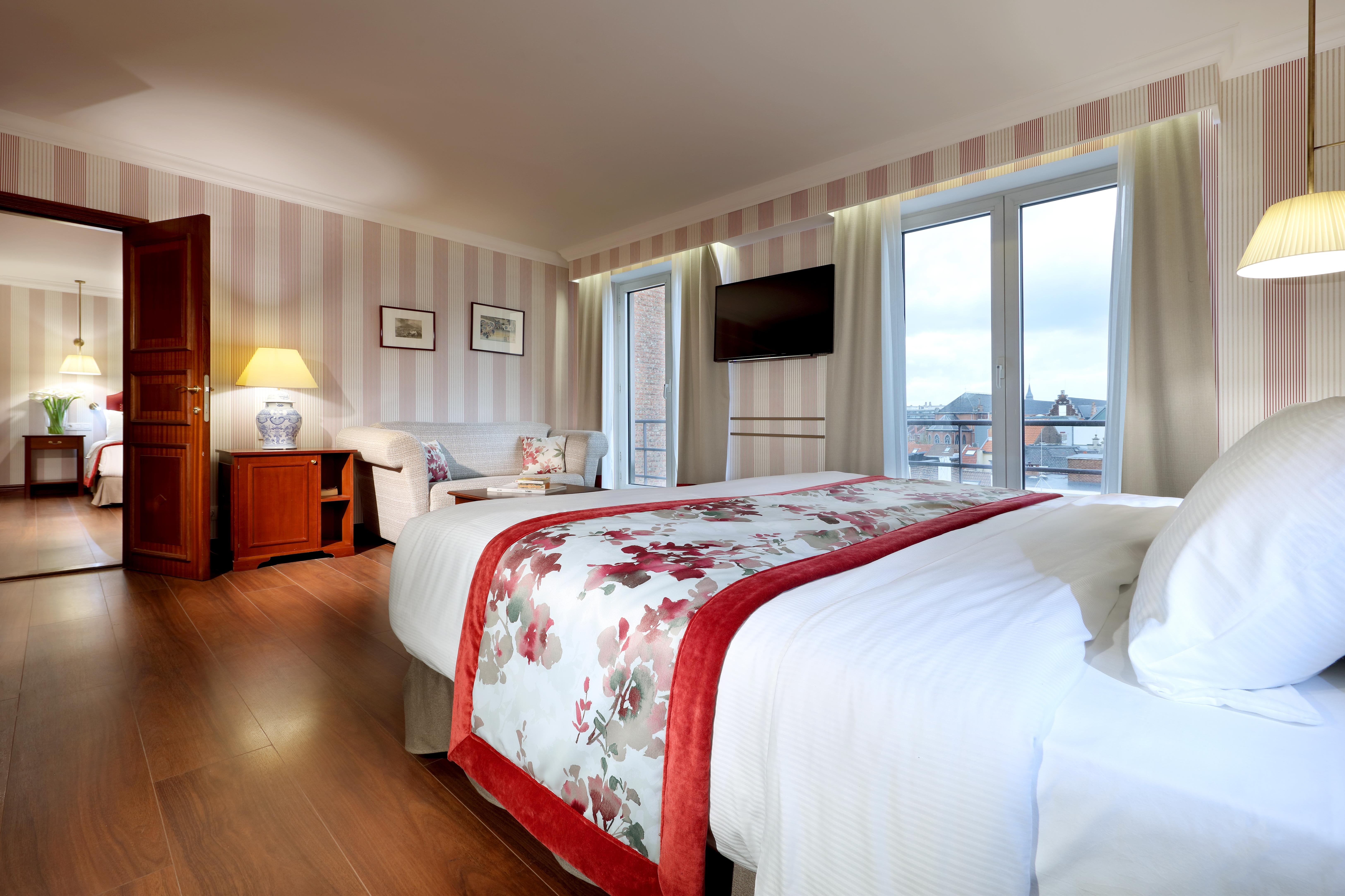 Eurostars Montgomery Bruselas Exterior foto A room at the hotel